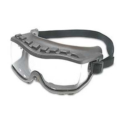 SPERIAN UVEX S3810 Clear Strategy Over The Glass OTG Goggles: Neoprene Headband
